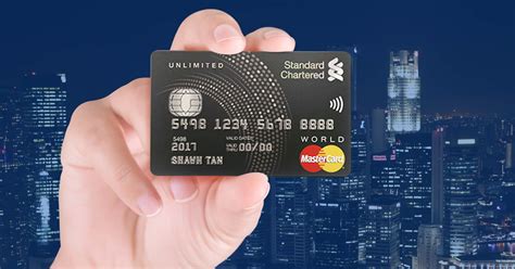 Standard Chartered unlimited credit card